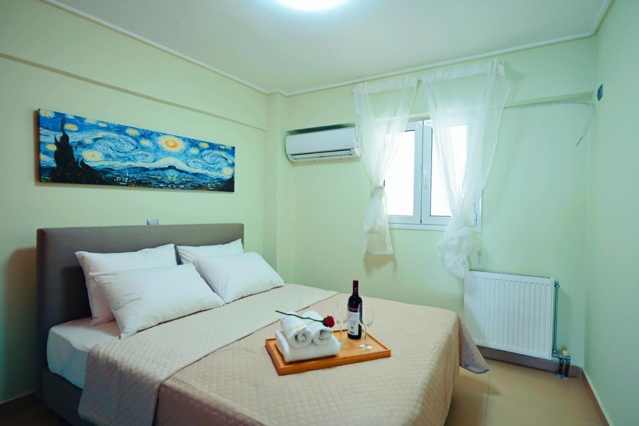 New Times Seafront Hotel Apartments Melissi Melíssion Buitenkant foto