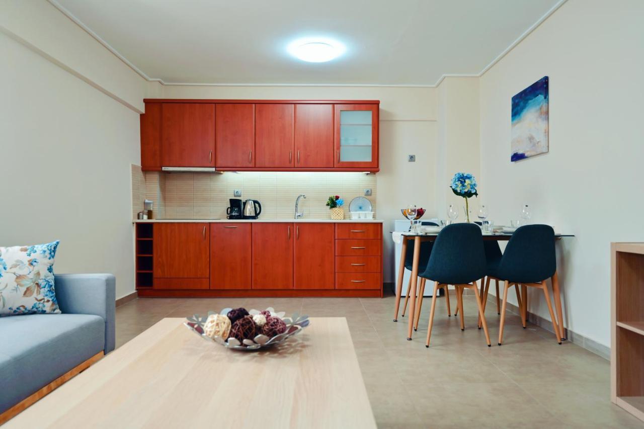 New Times Seafront Hotel Apartments Melissi Melíssion Buitenkant foto