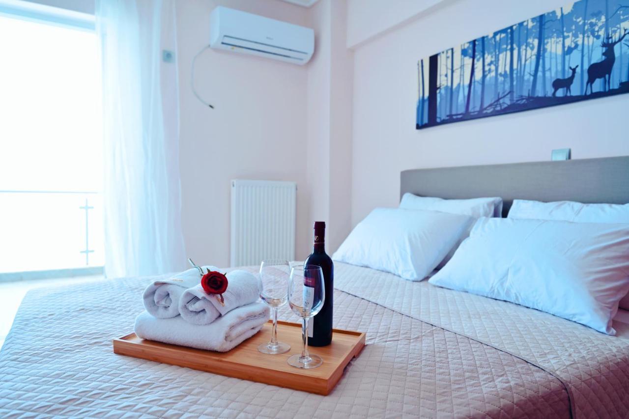 New Times Seafront Hotel Apartments Melissi Melíssion Buitenkant foto