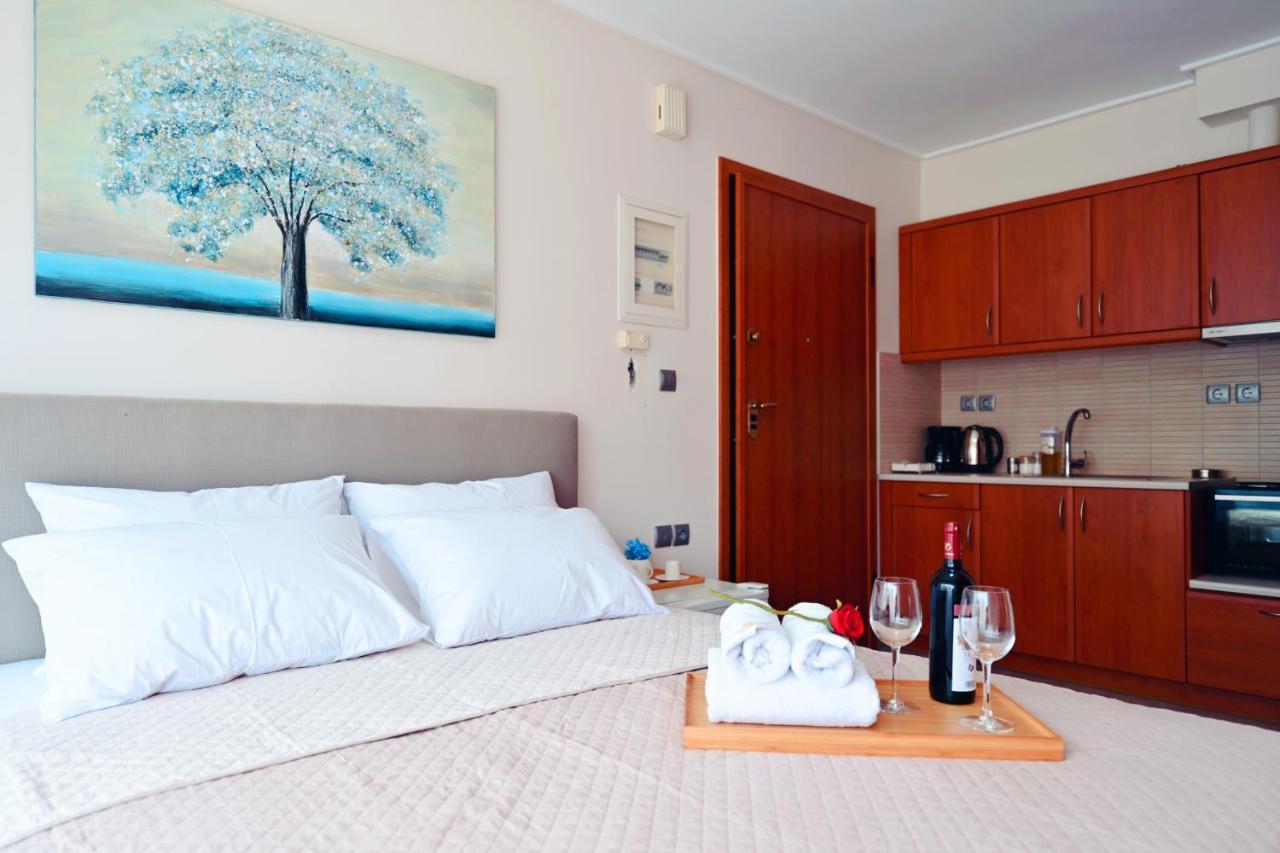 New Times Seafront Hotel Apartments Melissi Melíssion Buitenkant foto