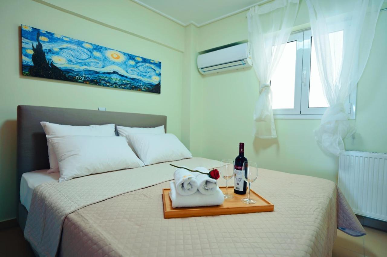 New Times Seafront Hotel Apartments Melissi Melíssion Buitenkant foto