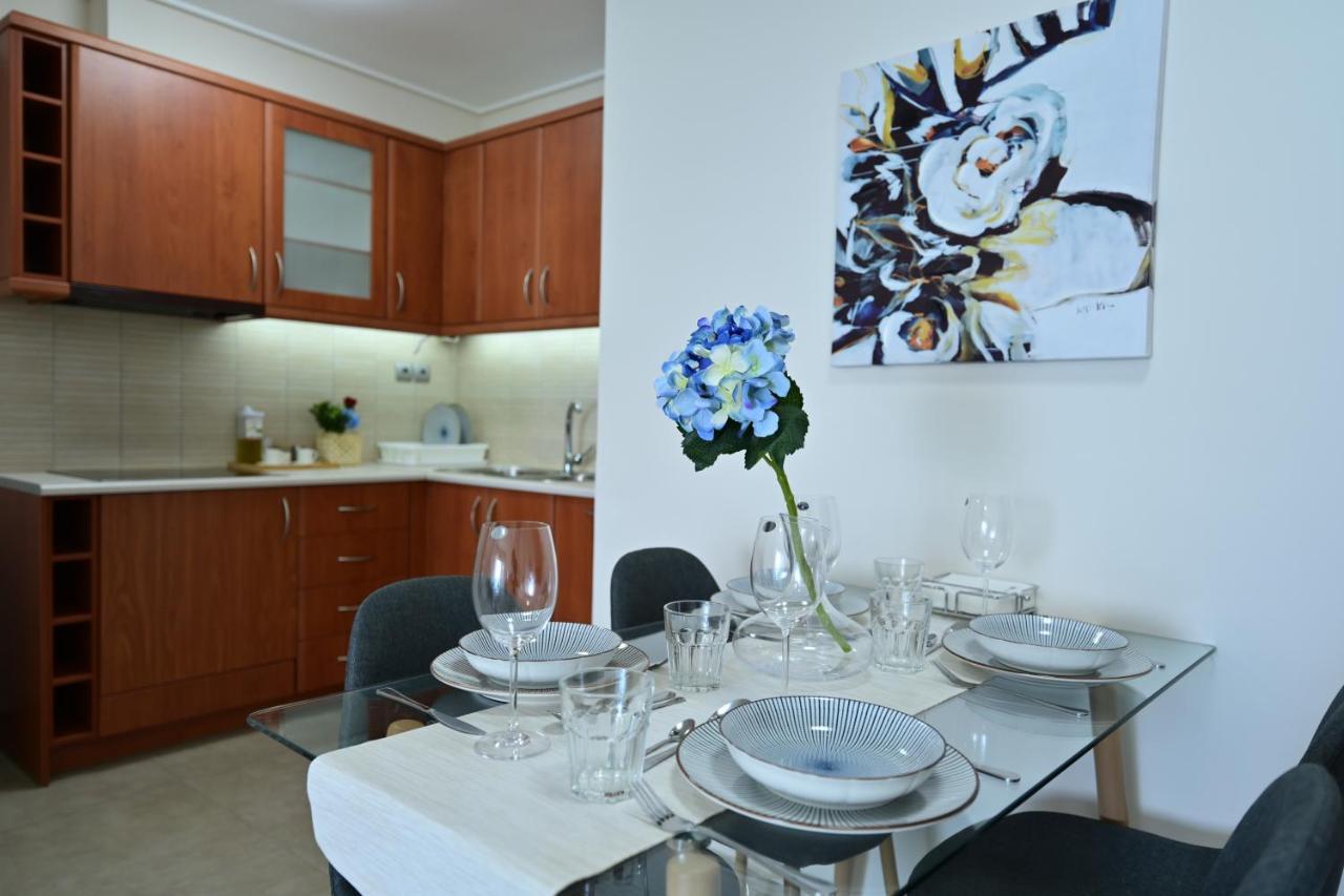 New Times Seafront Hotel Apartments Melissi Melíssion Buitenkant foto