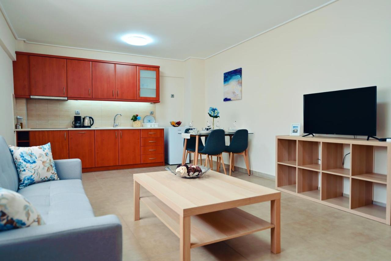 New Times Seafront Hotel Apartments Melissi Melíssion Buitenkant foto